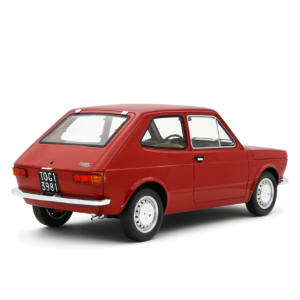 FIAT 127 3P 1972 RED 1:18 Laudo Racing Auto Stradali Modellino