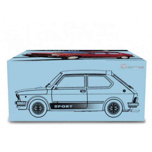 FIAT 127 SPORT 70HP METALLIC RED 1981 1:18 Laudo Racing Auto Stradali Modellino