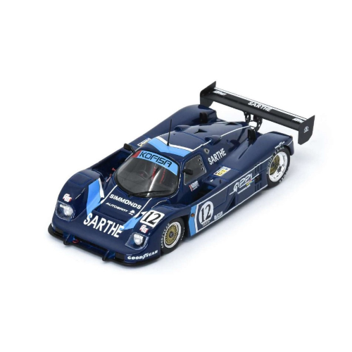 COUGAR C 24 S N.12 24H LE MANS 1990 THURER-LANETTA-PESSIOT 1:43 Spark Model Auto Competizione Modellino