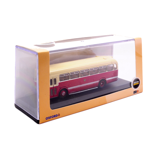 AUTOBUS SARO BUS COUNTY DONEGAL RAILWAYS 1952 RED/CREAM 1:76 Oxford Autobus Modellino
