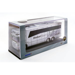 SCANIA HORSEBOX EDDIE STOBART 1:76 Oxford Camion Modellino