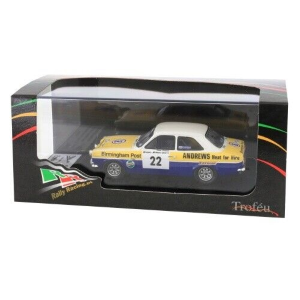 FORD ESCORT MK1 RS2000 N.22 RALLY CIRCUIT OF IRELAND 1975 BROOKES-BROWN 1:43 Trofeu Auto Competizione Modellino
