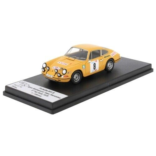 PORSCHE 911 S N.8 3rd TAP RALLY 1970 WALDEGAARD-THORSZELIUS 1:43 Trofeu Auto Rally Modellino
