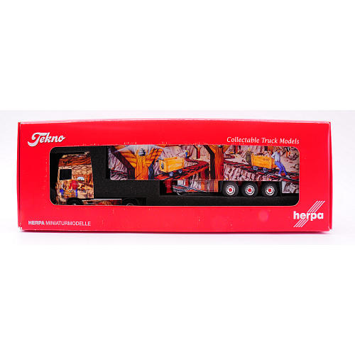DAF XF95 SSC FRIGO "HERPA TECKNO" 1:50 Herpa Camion Modellino