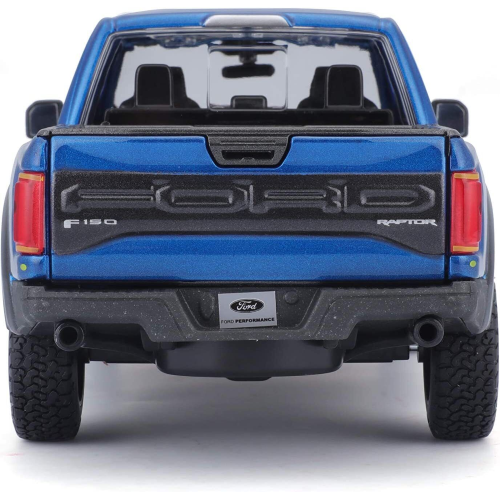 FORD F-150 RAPTOR SE TRUCKS 2017 BLUE 1:24 Maisto Auto Stradali Modellino