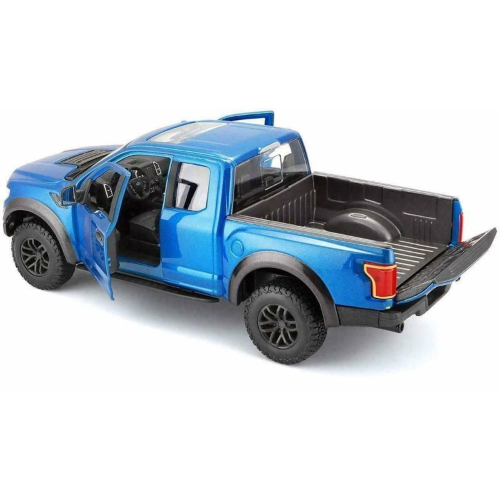 FORD F-150 RAPTOR SE TRUCKS 2017 BLUE 1:24 Maisto Auto Stradali Modellino