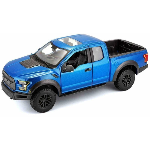 FORD F-150 RAPTOR SE TRUCKS 2017 BLUE 1:24 Maisto Auto Stradali Modellino