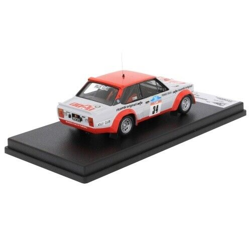 FIAT 131 ABARTH TARGA FLORIO 1979 MANDELLI-PERNICE 1:43 Trofeu Auto Competizione Modellino