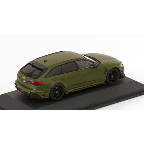 AUDI A6 RS6-R ABT AVANT SW STATION WAGON 2022 OLIVE GREEN 1:43 Solido Auto Stradali Modellino
