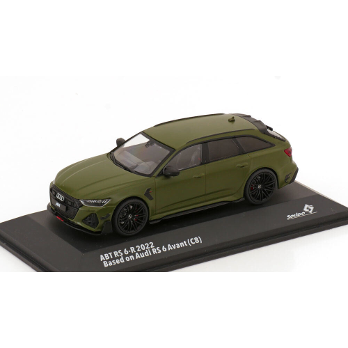 AUDI A6 RS6-R ABT AVANT SW STATION WAGON 2022 OLIVE GREEN 1:43 Solido Auto Stradali Modellino
