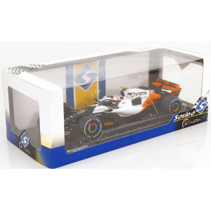 MCLAREN F1 MCL60 N.4 9th MONACO GP 2023 LANDO NORRIS 1:18 Solido Formula 1 Modellino