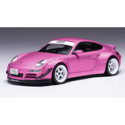 PORSCHE RWB 997 2008 PINK 1:43 Ixo Model Auto Stradali Modellino