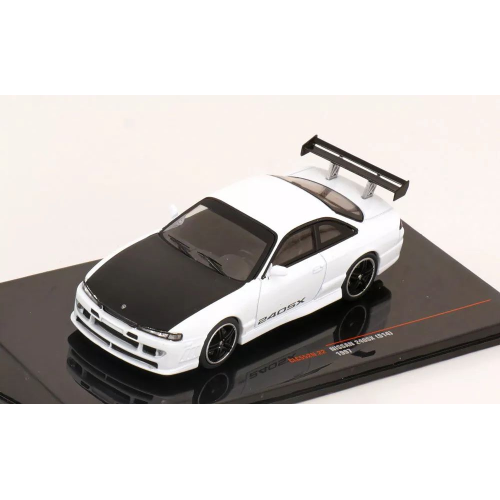 NISSAN 240 SX 1997 WHITE 1:43 Ixo Model Auto Stradali Modellino