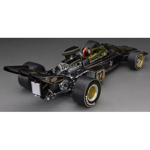 LOTUS 72D N.32 BELGIAN GP 1972 EMERSON FITTIPALDI 1:18 Quartzo Formula 1 Modellino