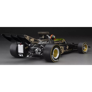 LOTUS 72D N.32 BELGIAN GP 1972 EMERSON FITTIPALDI 1:18 Quartzo Formula 1 Modellino