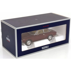 ALFA ROMEO 2000 GTV 1973 MAROON 1:18 Norev Auto Stradali Modellino