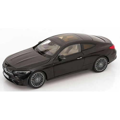 MERCEDES CLE COUPE' 2024 OBSIDIAN BLACK METALLIC 1:18 Norev Auto Stradali Modellino