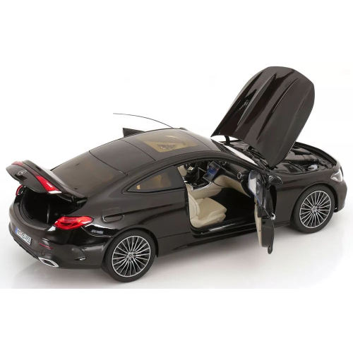 MERCEDES CLE COUPE' 2024 OBSIDIAN BLACK METALLIC 1:18 Norev Auto Stradali Modellino
