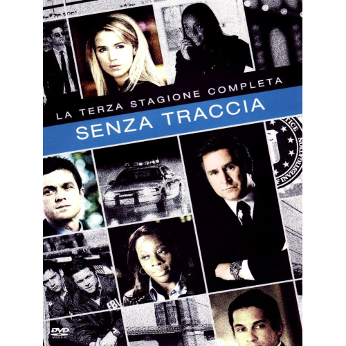 SENZA TRACCIA - Stagione 03 Completa (4 DVD) [Dvd Nuovo]