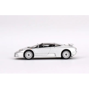 BUGATTI EB110 GT 1995 GRIGIO CHIARO 1:64 Mini GT Auto Stradali Modellino