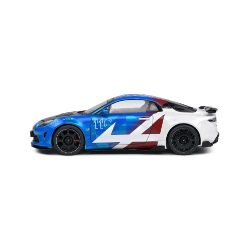 RENAULT ALPINE A110 RADICALE COUPE 2023 BLUE/WHITE/RED 1:18 Solido Auto Stradali Modellino