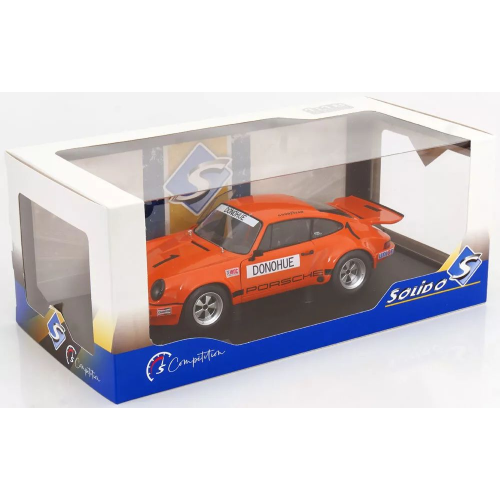 PORSCHE 911 RS N.1 WINNER IROC DAYTONA 1974 M.DONOHUE 1:18 Solido Auto Competizione Modellino