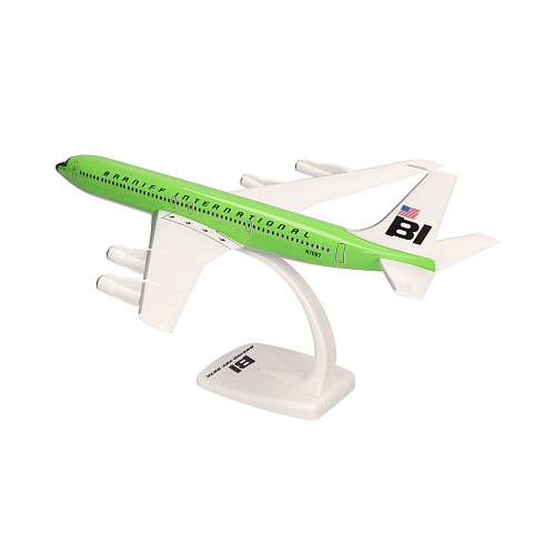 BOEING 707-320 SOLID LIMEGREEN 1:144 Herpa Aerei Modellino