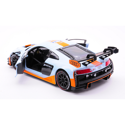 AUDI RS8 LMS GT3 "GULF" 1:24 MotorMax Auto Competizione Modellino