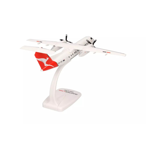 DHC 8-300 QANTAS LINK 1:100 Herpa Aerei Modellino