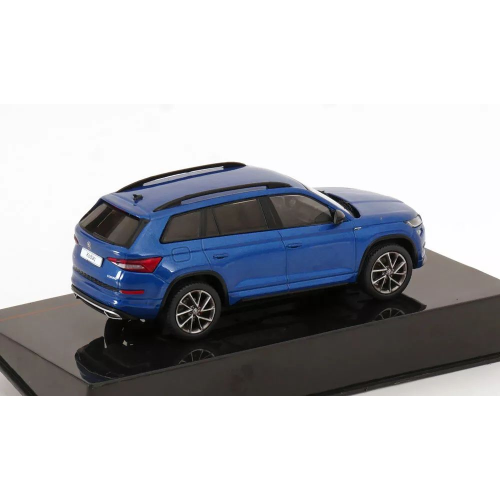 SKODA KODIAQ SPORTLINE 2018 METALLIC BLUE 1:43 Ixo Model Auto Stradali Modellino
