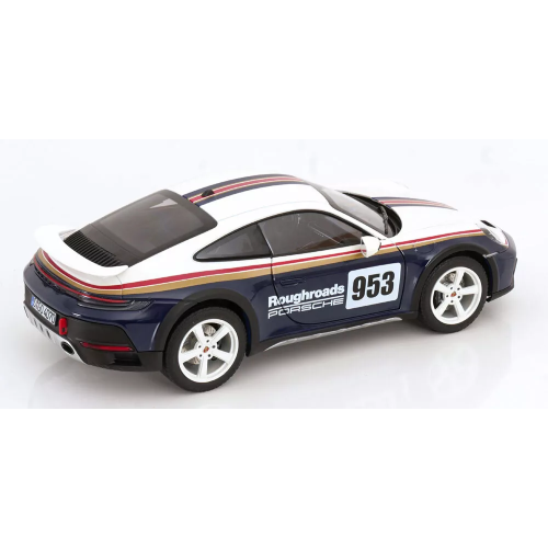 PORSCHE 911 DAKAR 2023 ROUGHROADS 1:18 Norev Auto Rally Modellino