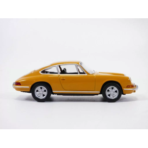 PORSCHE 911 1969 BAHAMA YELLOW JET CAR 1:43 Norev Auto Stradali Modellino