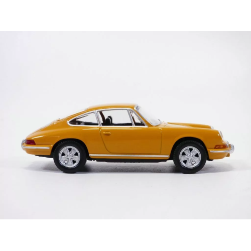 PORSCHE 911 1969 BAHAMA YELLOW JET CAR 1:43 Norev Auto Stradali Modellino