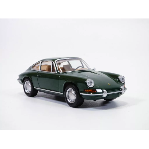 PORSCHE 911 1969 IRISH GREEN JET CAR 1:43 Norev Auto Stradali Modellino