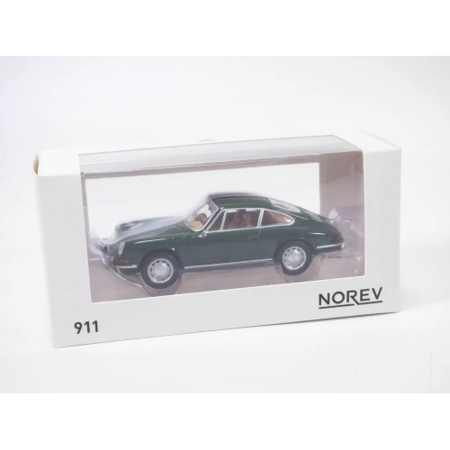 PORSCHE 911 1969 IRISH GREEN JET CAR 1:43 Norev Auto Stradali Modellino