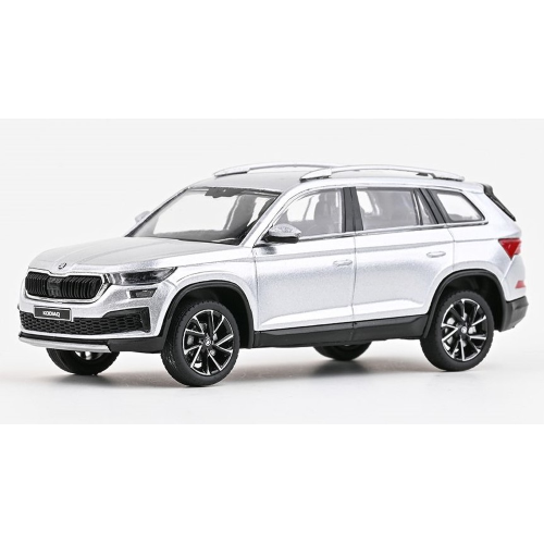 SKODA KODIAQ FL 2021 SILVER 1:43  Abrex Auto Stradali Modellino