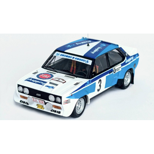 FIAT 131 ABARTH N.3 1st ARDENNES 1980 "DIDI"-PAULY 1:43 Trofeu Auto Rally Modellino