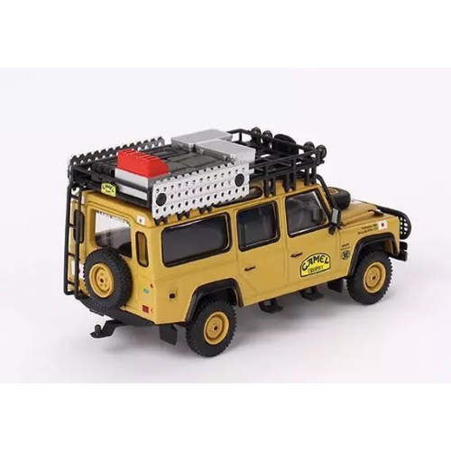 LAND ROVER DEFENDER 110 JAPAN CAMEL TROPHY 1989 1:64 Mini GT Auto Competizione Modellino