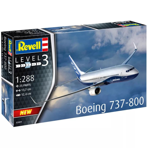 BOEING 737-800 KIT 1:288 Revell Kit Aerei Modellino