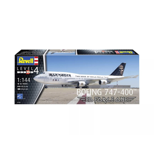 BOEING 747-400 "ED.FORCE ONE" KIT 1:144 Revell Kit Aerei Modellino