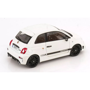 FIAT NUOVA 500 ABARTH 595 2022 WHITE 1:18 Solido Auto Stradali Modellino