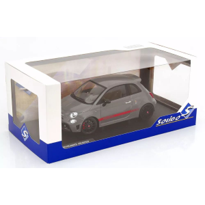 FIAT NUOVA 500 ABARTH 695 XSR YAMAHA EDITION 2022 GREY 1:18 Solido Auto Stradali Modellino