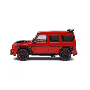 MERCEDES G-CLASS G63 700 BRABUS WIDESTAR 2022 RED 1:43 Solido Auto Stradali Modellino