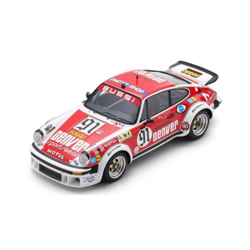 PORSCHE 934 N.91 24H LE MANS 1980 BUSSI-SALAM-GRANDET 1:18 Spark Model Auto Competizione Modellino