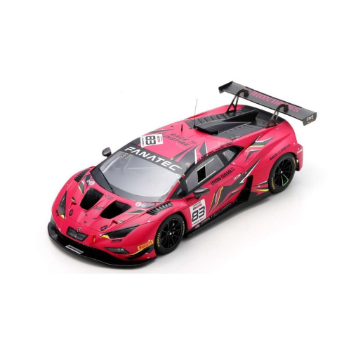 LAMBORGHINI HURACAN GT3 EVO 2 N.83 IRON D.24H SPA 2023 PIN-FREY-BOVI-GATTING 1:18 Spark Model Auto Competizione Modellino