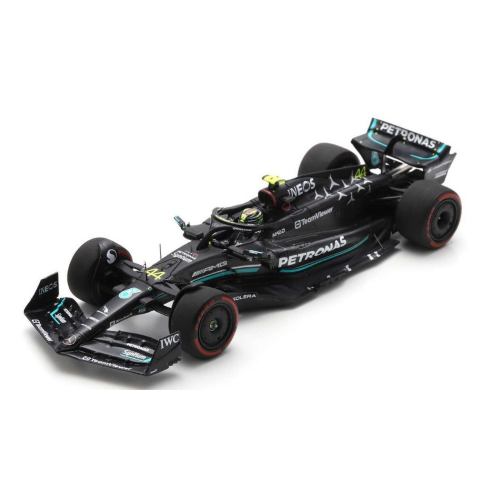MERCEDES F1 W14 N.44 2nd SPANISH GP 2023 LEWIS HAMILTON 1:43 Spark Model Formula 1 Modellino