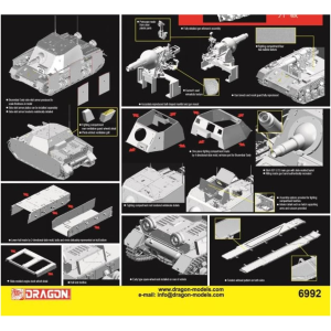 Sd.Kfz.166 Stu.Pz. IV BRUMMBAR PRODOTTO DALLA BRUMM x KURSK KIT 1:35 Dragon Kit Mezzi Militari Modellino