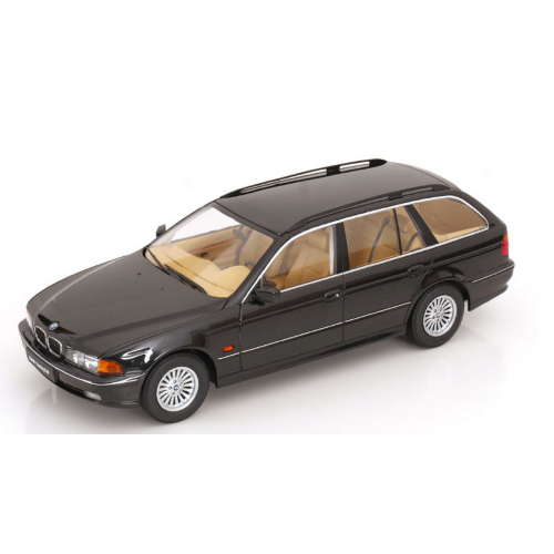 BMW 5-SERIES TOURING E39 1998 SPACE BLACK 1:18 Triple 9 Auto Stradali Modellino