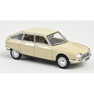 CITROEN GS 1971 BEIGE ERABLE 1:43 Norev Auto Stradali Modellino