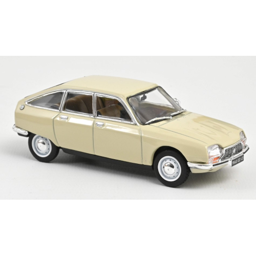 CITROEN GS 1971 BEIGE ERABLE 1:43 Norev Auto Stradali Modellino